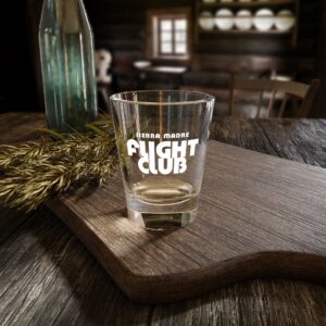 Flight Club Shot Glass